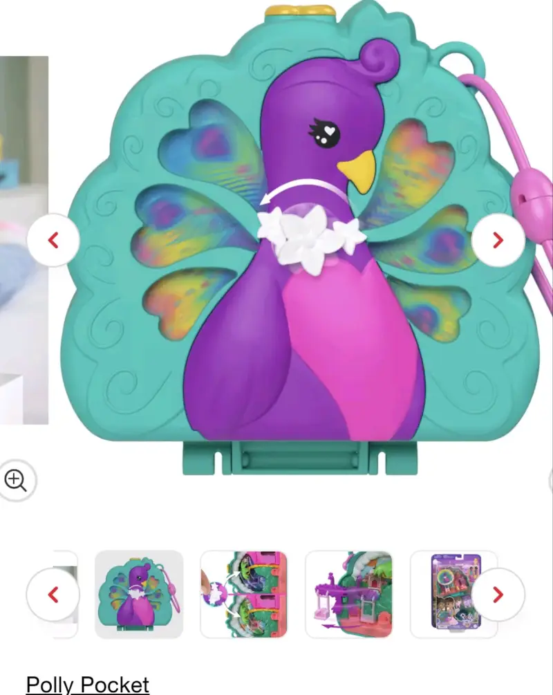 Set de juego Polly Pocket Pavo Real - 5