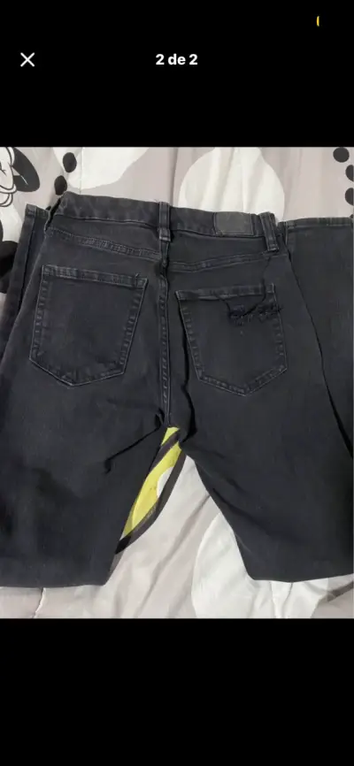 Jeans negros rasgados Aeropostale - miniatura 2