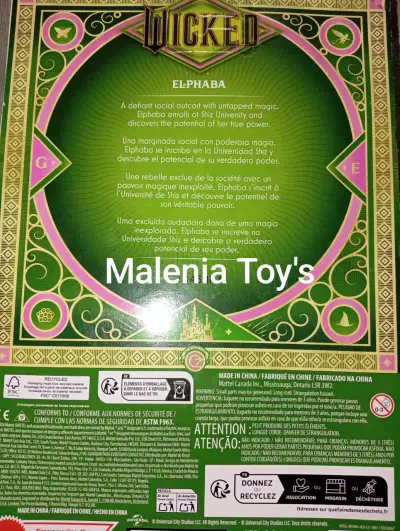 Muñeca Elphaba Wicked con Sombrero - miniatura 2