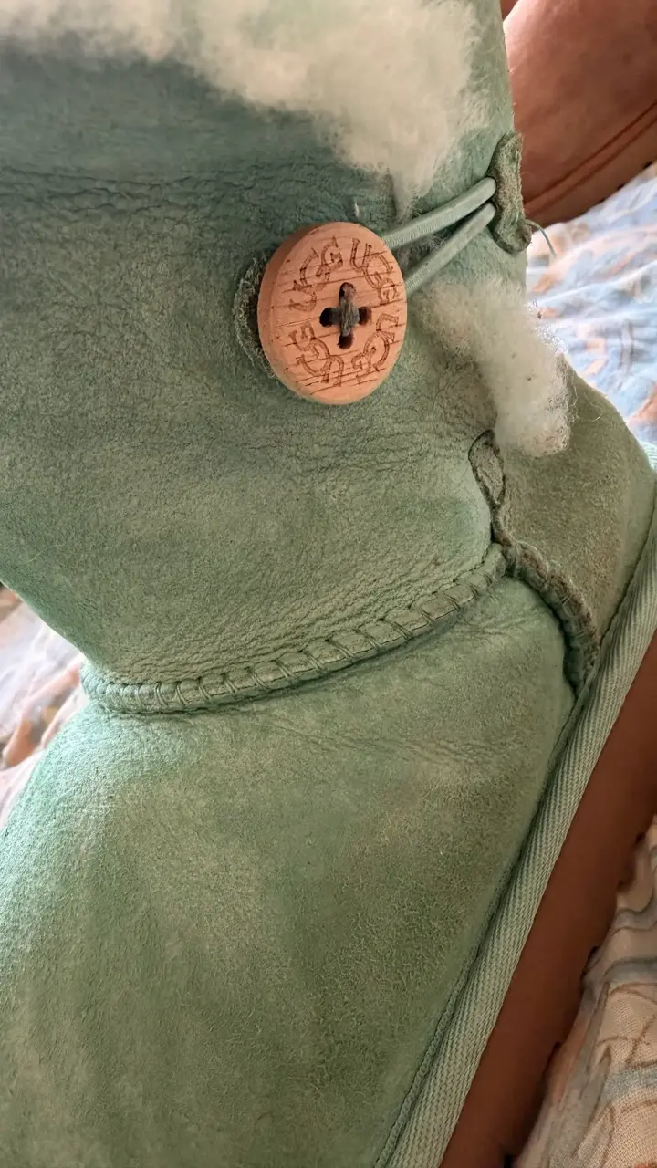 Botas de invierno verdes con forro de lana - 4