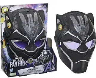 Máscara electrónica Black Panther con luces LED - miniatura 1