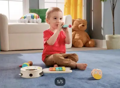 Kit de Instrumentos Musicales de Madera Fisher-Price - miniatura 2