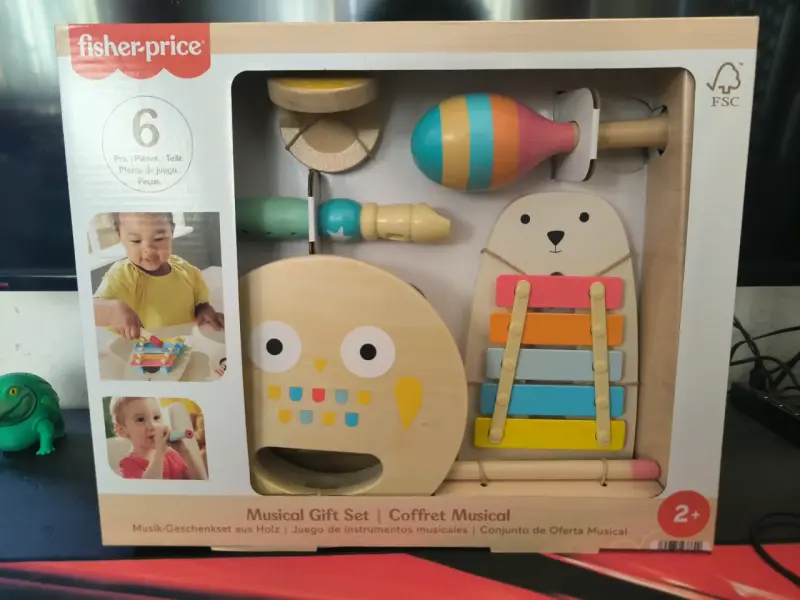Kit de Instrumentos Musicales de Madera Fisher-Price - 4