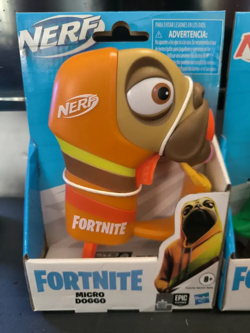 Lanzador Nerf Micro Doggo Fortnite Hasbro - 4