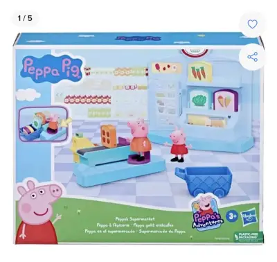 Set de juego supermercado Peppa Pig - miniatura 1