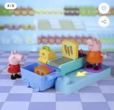 Set de juego supermercado Peppa Pig - miniatura 2