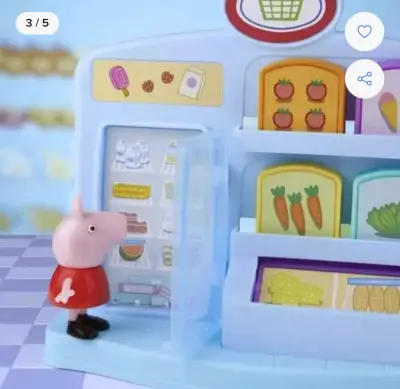 Set de juego supermercado Peppa Pig - miniatura 3
