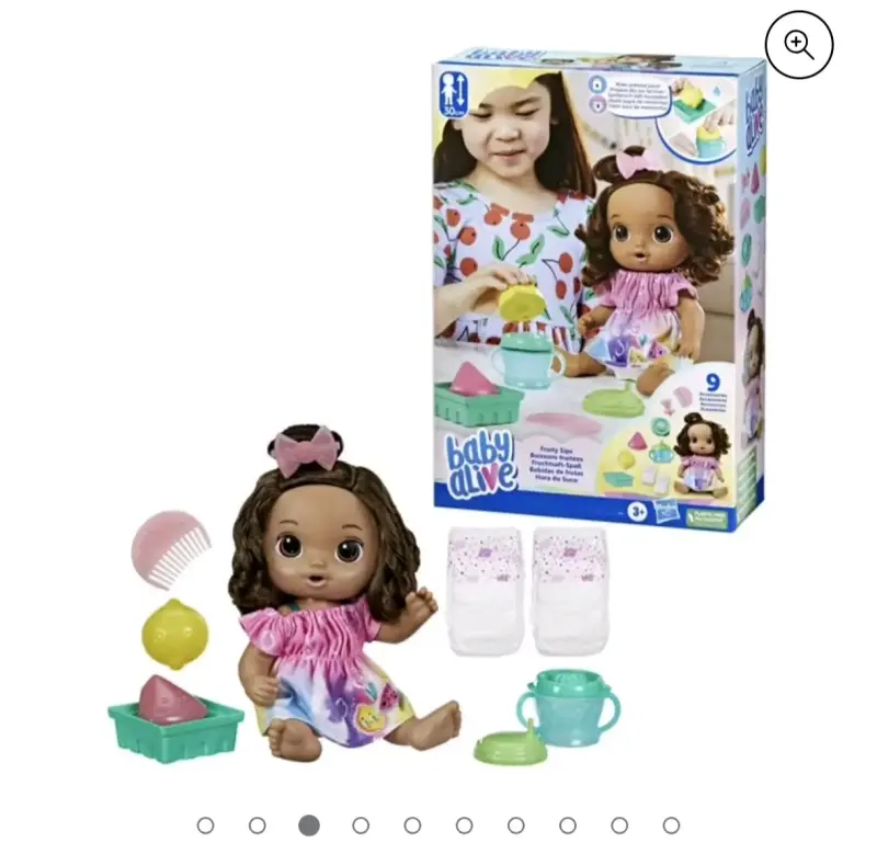 Muñeca Baby Alive Bebida de Frutas con Accesorios - 2