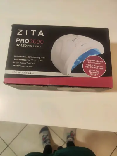 Lámpara UV LED Zita Pro3000 para uñas - miniatura 1