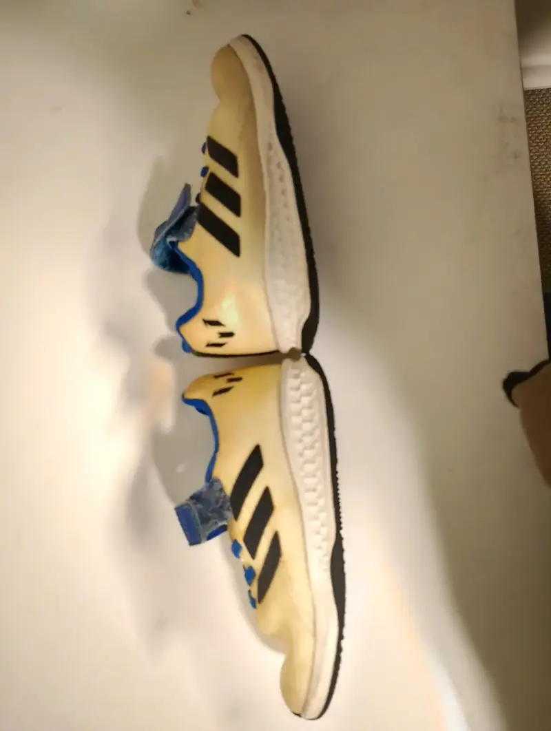 Zapatillas deportivas infantiles Adidas Messi amarillas - 2