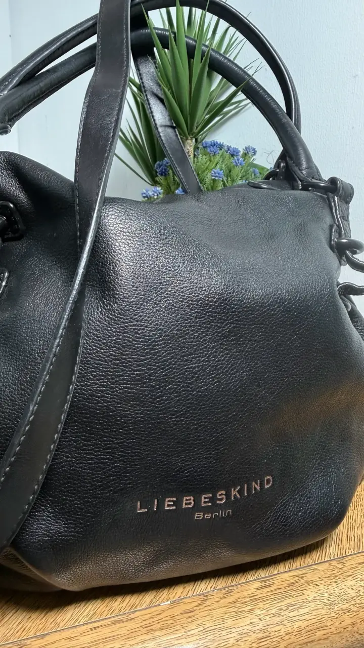 Bolso de cuero negro Liebeskind Berlin - 4