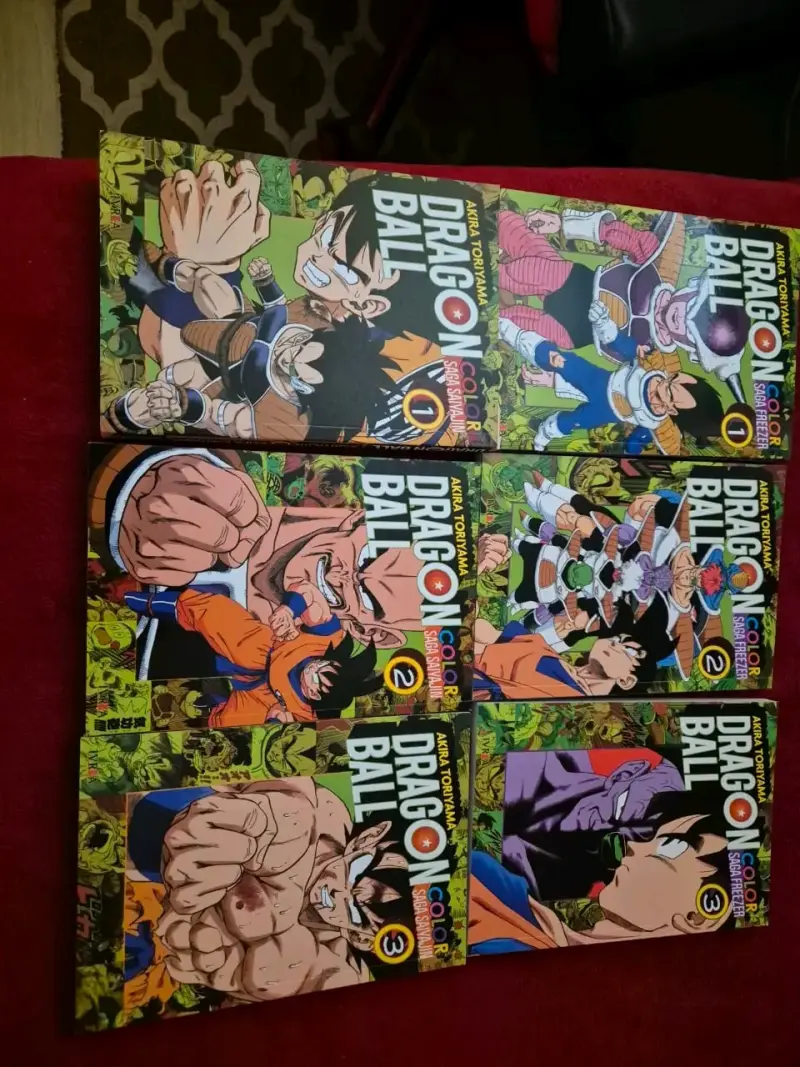 mangas Dragon Ball Color.