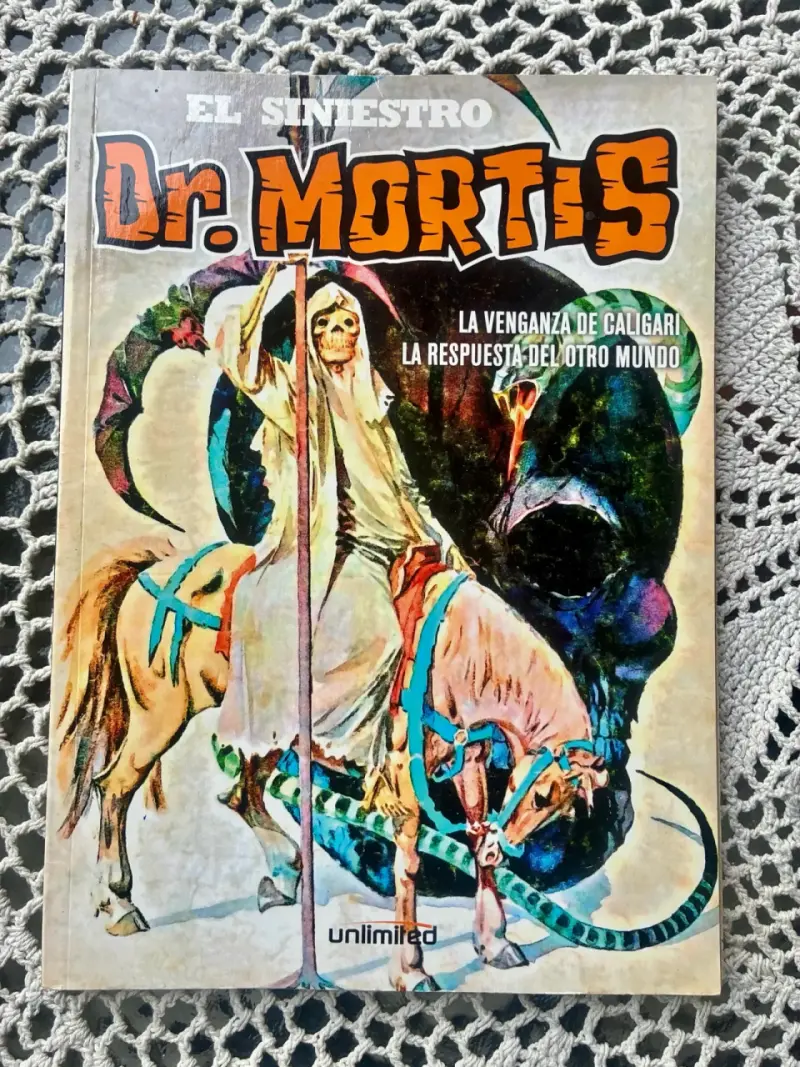 Revista El Siniestro Dr. Mortis - La Venganza de Caligari - 1