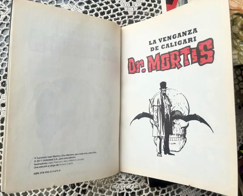 Revista El Siniestro Dr. Mortis - La Venganza de Caligari - 3