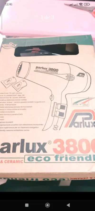 Secador de Pelo Parlux 3800 Eco Friendly - miniatura 1
