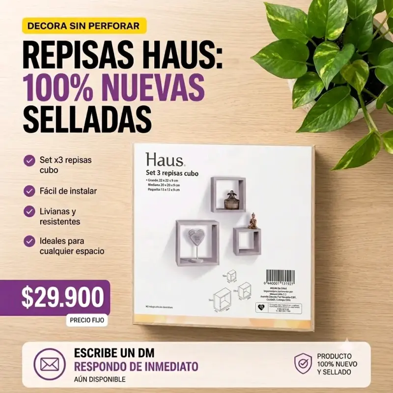 Repisas Colgantes - Nunca Abiertas - 1