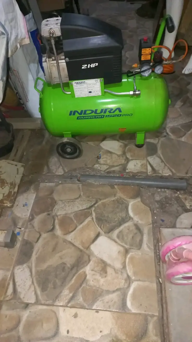 Compresor de Aire Indura Huracan 1520 Pro 2HP - 2