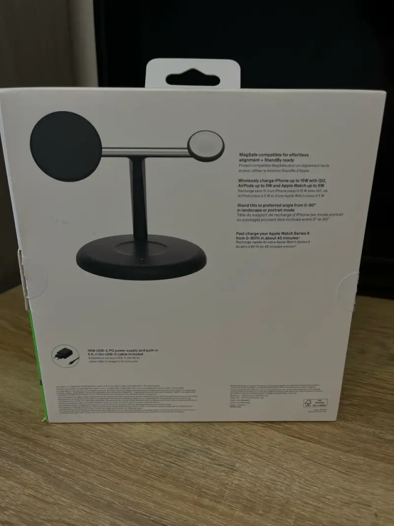 Cargador Inalámbrico Belkin BoostCharge Pro 3 en 1 - 3