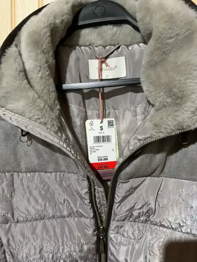 Parka tattiene mujer - Talla S - Color Taupe - - miniatura 3