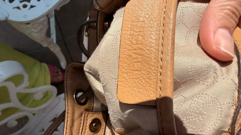 Bolso de cuero Michael Kors bicolor - 6