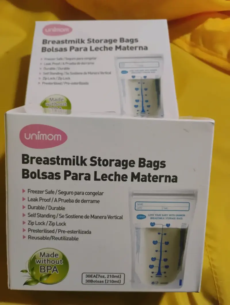 Bolsas de Almacenamiento de Leche Materna Unimom 210ml