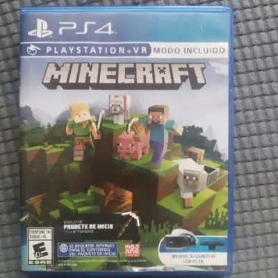 Juego PS4 Minecraft con Modo VR - miniatura 1