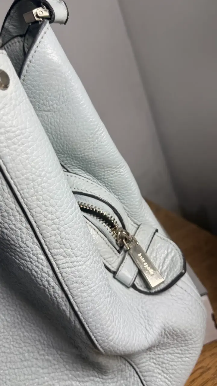 Bolso de cuero color cielo Kate Spade - 2