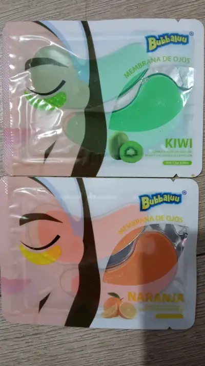Parches para Ojos Bubbaluu Kiwi y Naranja - miniatura 1