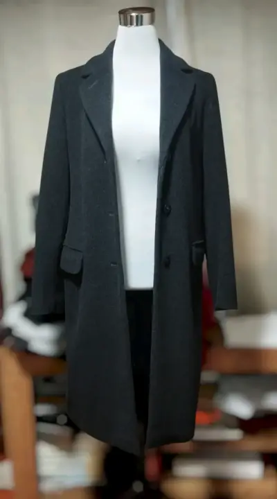 Abrigo 80%lana talla S - miniatura 1
