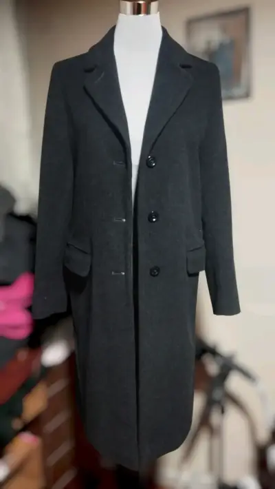 Abrigo 80%lana talla S - miniatura 2