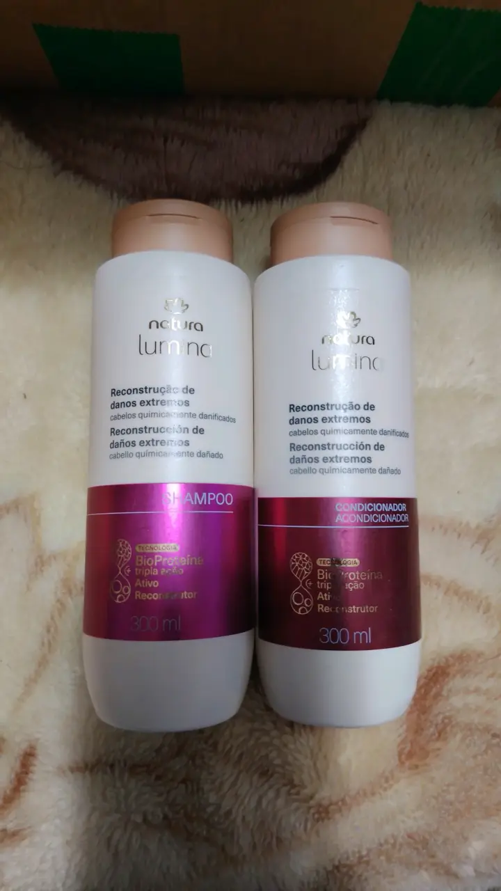 Set de Shampoo y Acondicionador Natura Lumina 300ml
