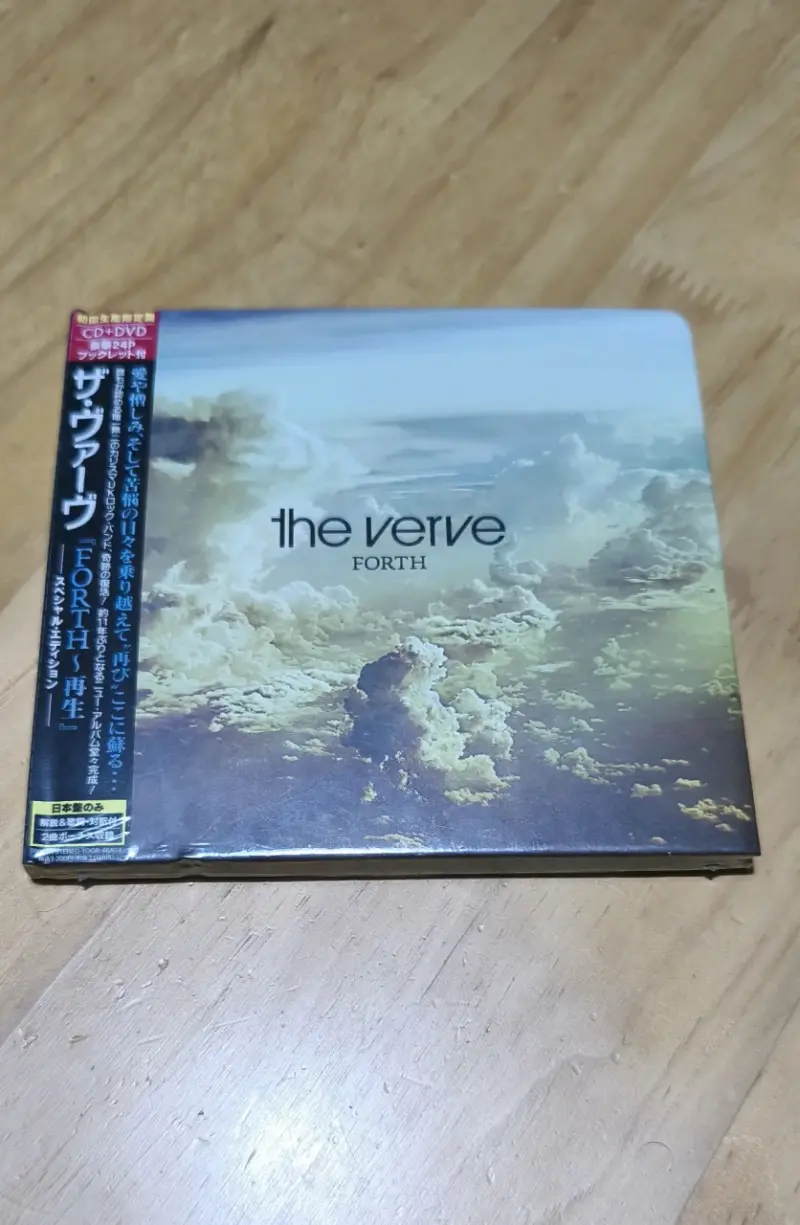 CD + DVD The Verve Forth Edición Japonesa - 1