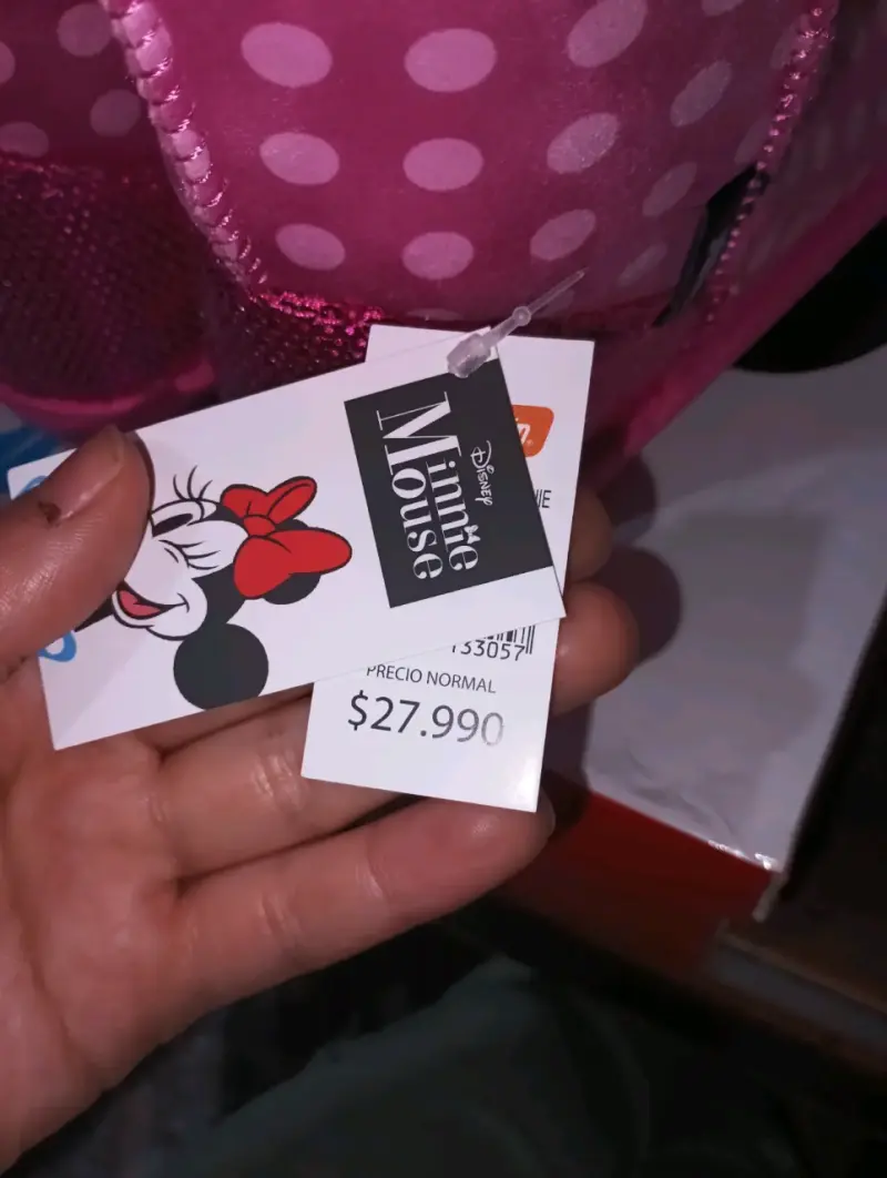Pantubotas Minnie Mouse rosadas para niñas - 4