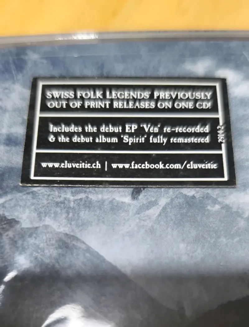 CD Eluveitie - The Early Years Folk Metal - 4