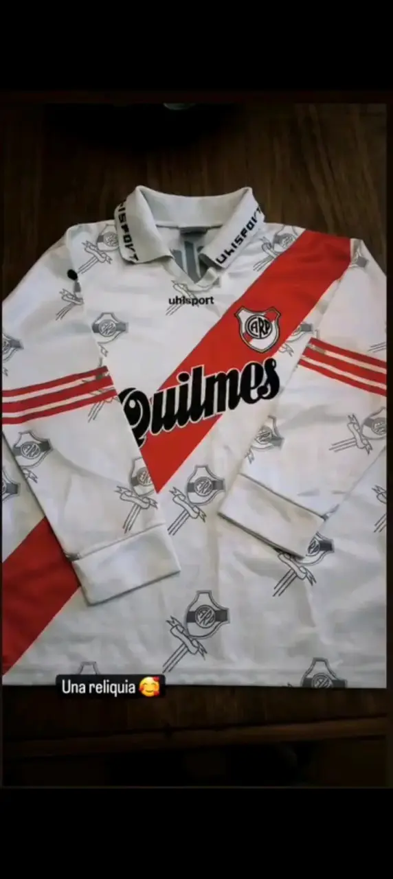 Camiseta retro River Plate Uhlsport