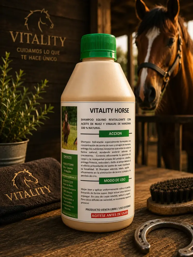 Shampoo Equino Vitality Horse - 1