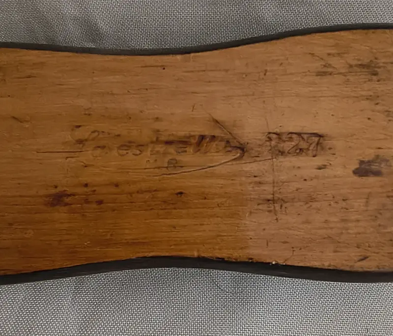 Cepillo Vintage de madera para limpieza de ropa - 6