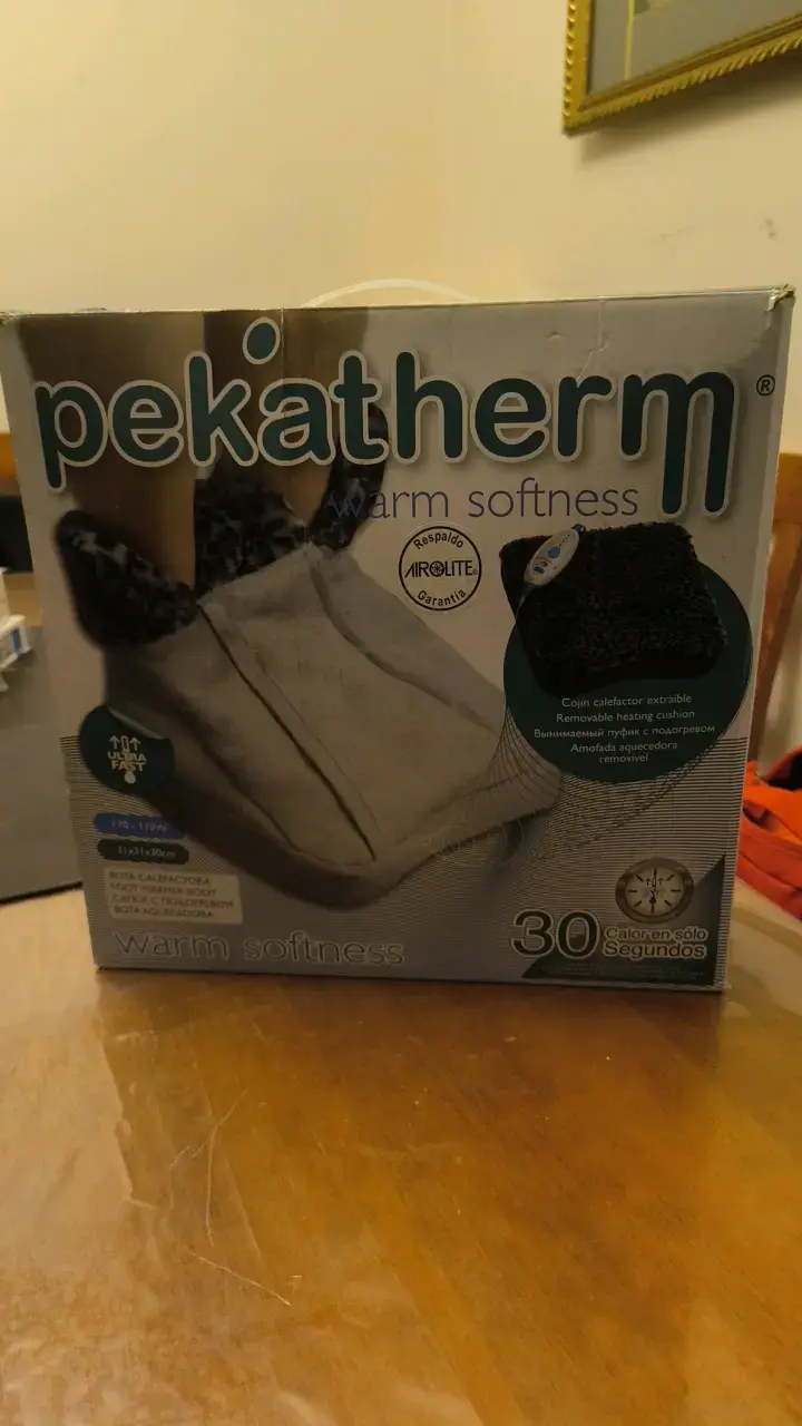 Bota calefactora Pekatherm con control de temperatura - 2
