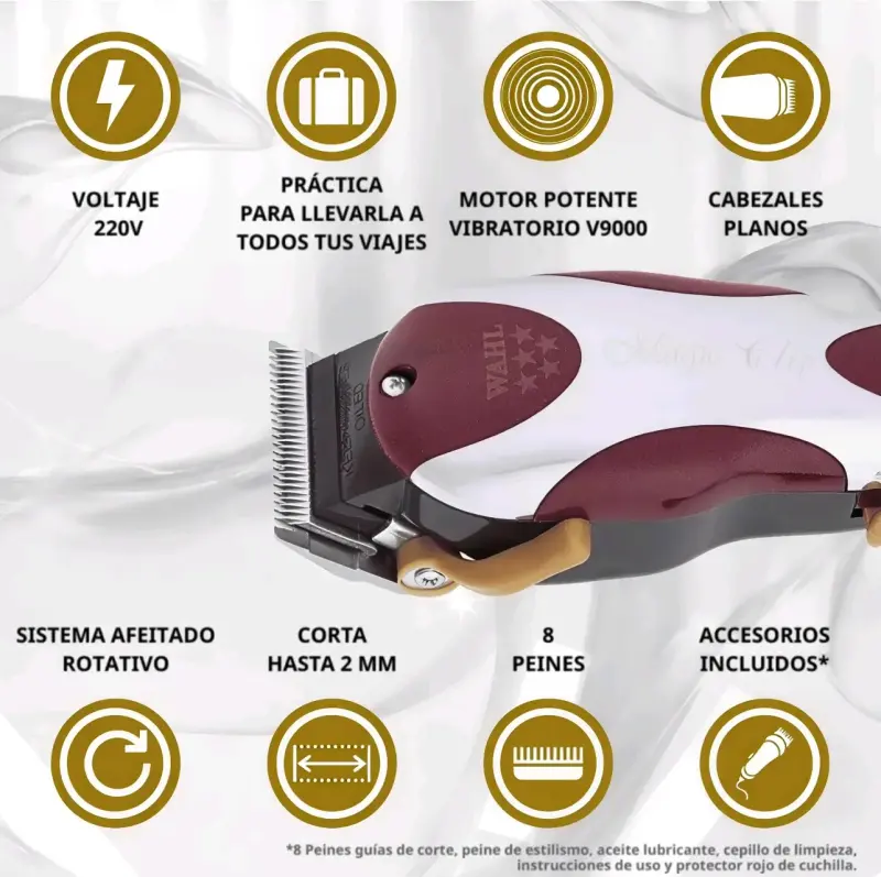 Máquina de Cortar Pelo Wahl Magic Clip Profesional - 2