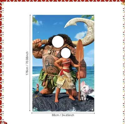 Cartel  Moana y Maui - miniatura 2