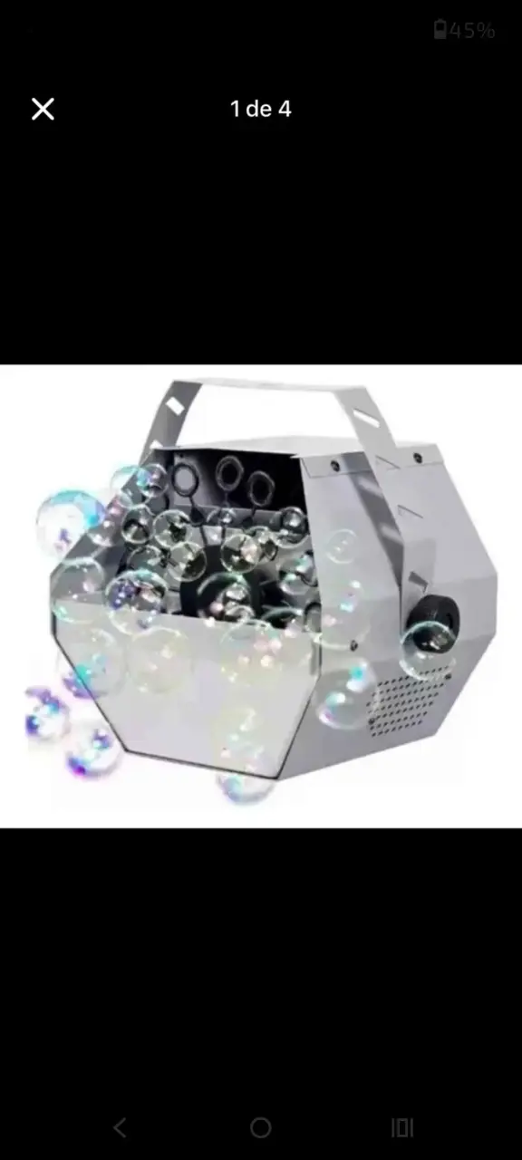 Máquina Profesional de Burbujas para Eventos - 4