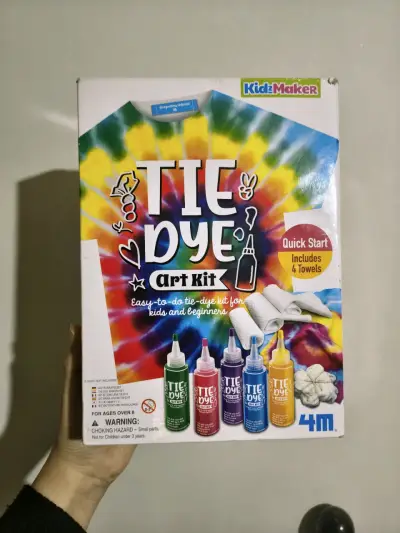 Kit de Arte Tie Dye para Niños y Principiantes - miniatura 1