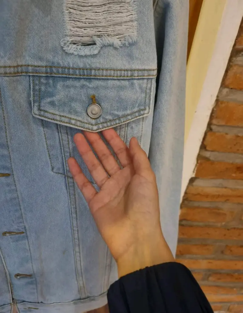Chaqueta de mezclilla Forever 21 - 4