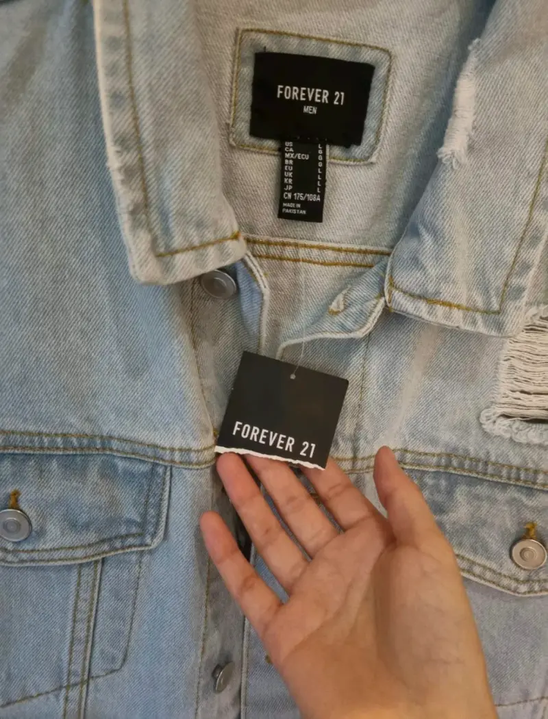 Chaqueta de mezclilla Forever 21 - 5