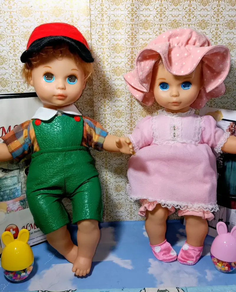 Muñecos hermanos Mattel 1994 - 4
