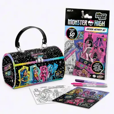 Set cartera y Actividades Monster High Stickers - miniatura 4