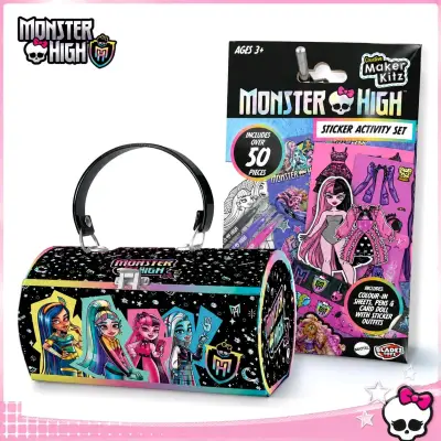 Set cartera y Actividades Monster High Stickers - miniatura 5