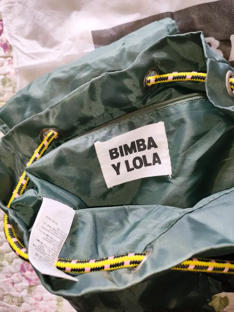 Mochila verde Bimba y Lola con diseño moderno - 5