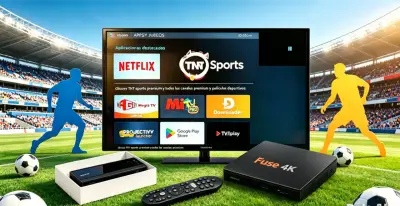 Decodificador Smart TV Box Fuse 4K con Control Remoto - miniatura 1