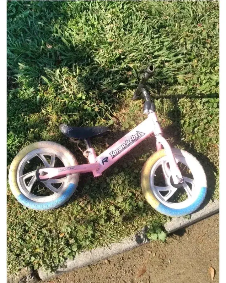Bicicleta de equilibrio para niños Toranbikes rosa
